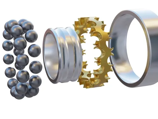Double-row roller bearing structure Double-row roller bearing structure